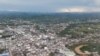 A bird's-eye view of Loei provincial city, in Thailand on July 23, 2016. The Thai government is planning to build "the biggest" water diversion project to get water from the Mekong River. (Neou Vannarin/VOA Khmer)