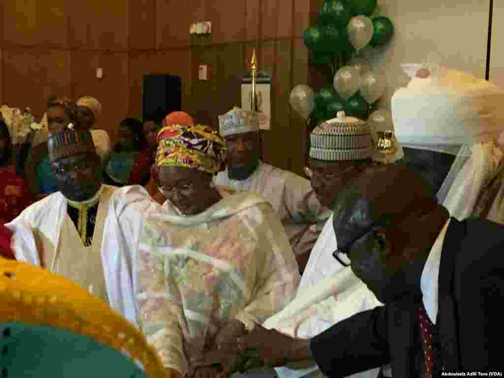 Hotunan bikin liyafa na kungiyar Zumunta wanda uwargidan shugaban kasar Najeriya Hajia Aisha Buhari ta halarta na cika shekaru 25 a Amurka