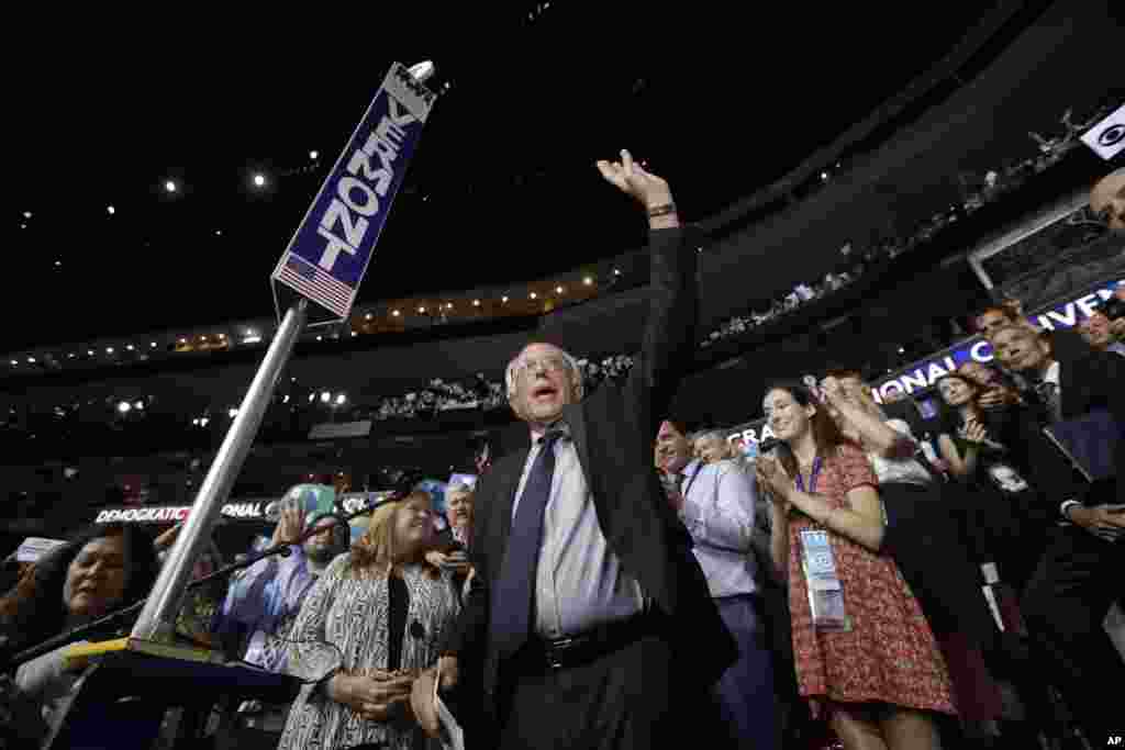 Babban Taron Jam'iyyar Democrat a Philadelphia da ke Amurka.