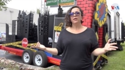 Johanna Diloné, fundadora de "Party Float", habla con la Voz de América sobre la idea que tuvo para hacer frente a la crisis del coronavirus con una nueva línea de negocio.