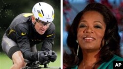 Lance Armstrong (kiri) diberitakan telah mengakui penggunaan doping dalam wawancaranya dengan Oprah Winfrey (foto: dok).