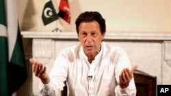 Le Premier ministre du Pakistan Imran Khan.