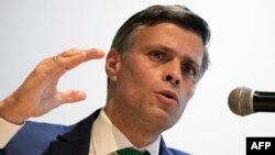 El dirigente opositor venezolano, Leopoldo López. 