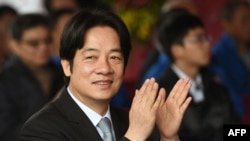 台灣前行政院長賴清德。 (2018年4月17日資料照片)