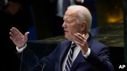 Президент Джо Байден. Нью-Йорк, сентябрь 2024 г.