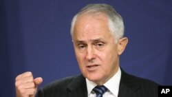 Perdana Menteri Malcolm Turnbull di Sydney, 10 Agustus 2016 (Foto: dok). 