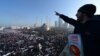  Protest Against Muhammad Caricatures Draws Chechens