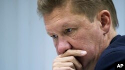 Глава «Газпрома» Алексей Миллер.
