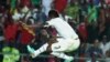L'attaquant international ghanéen Asamoah Gyan, 23 janvier 2015.