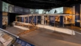 Images of the 1903 Wright Flyer in the “Wright Brothers & The Invention of the Aerial Age” gallery at the Smithsonian Air and Space Museum in Washington, DC, September 7, 2022. (Smithsonian photo by Jim Preston)