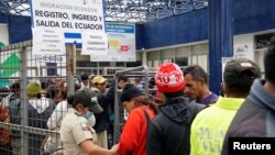 En Ecuador la colonia de migrantes más grande es la venezolana, con unas 300.000 personas de las cuales casi 40.000 ingresaron entre enero mayo de este año.