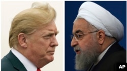 Presiden AS Donald Trump dan Presiden Iran Hassan Rouhani terlibat dalam perang kata-kata. (Foto: ilustrasi). 