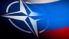 Ilustracija - Zastave NATO i Rusije 