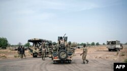 Tentara divisi 7 Angkatan Darat Nigeria di Damboa, Borno, timur laut Nigeria, 25 Maret 2016. (Foto: dok.) 
