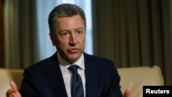 រូបឯកសារ៖ ​លោក Kurt Volker អតីត​បេសកជន​សហរដ្ឋ​អាមេរិក​ប្រចាំ​ប្រទេស​អ៊ុយក្រែន​ដែល​ទើប​លាលែង​ពី​តំណែង​កាល​ពី​ពេល​ថ្មីៗ​នេះ។