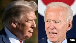Donald Trump and Joe Biden