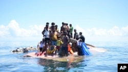 APTOPIX Indonesia - Rohingya Muslims