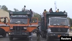 Motocin Kamaru dake fuskantar barazanar fashi akan hanya daga 'yan kungiyar Boko Haram