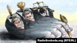 Політична карикатура Олексія Кустовського