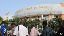 Le palais de la justice à Dakar, Sénégal.