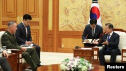  ကန်ဗိုလ်ချုပ်ကြီး နှင့် တောင်ကိုရီးယားသမ္မတ