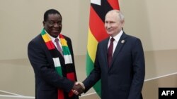 VaVladimir Putin naVaEmmerson Mnangagwa