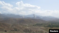 美軍空襲阿富汗資料照。