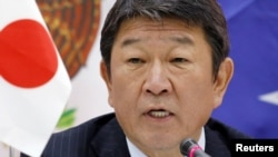 日本经济财政大臣茂木敏充 （资料照片）