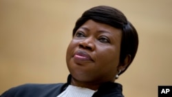 La procureure de la CPI Fatou Bensouda, le 29 septembre 2015. (AP Photo/Peter Dejong, Pool)