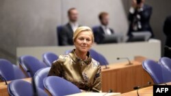 Сигрид Кааг, новый специальный координатор ООН по гуманитарной помощи и восстановлению сектора Газа. 2023г. 
