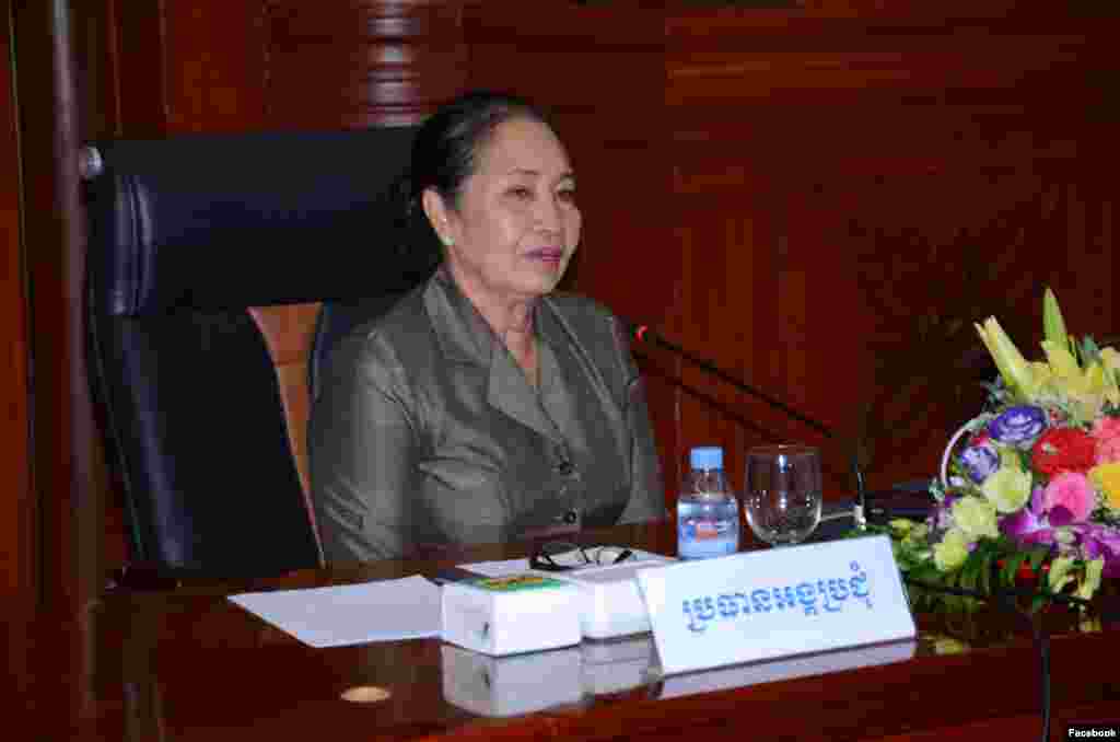Chou Bun Eng, secretary of Interior Ministry and vice president of National Committee to Lead the Suppression of Human Trafficking, Smuggling, Labor Exploitation, and Sexual Exploitation of Women and Children told VOA that she wants women to keep working hard to achieve the gender eqaulity. “Women is men half power so it is important for her to involve in all sectors.”
