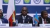 Félix Tshiksedi (C) mokambi ya RDC, kati na bakokani wa ye João Lourenço (D) ya Angola Azali Assoumani na bokutani ya SADC na Dar es Salaam, Tanzanie, 17 août 2019. (Facebook/Présidence RDC)