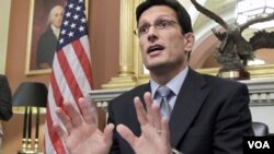 El líder de la mayoría republicana en la Cámara de Representantes, Eric Cantor, dijo que la votación será la próxima semana.