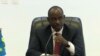Richard Sezibera, ministre rwandais des Affaires étrangères lors d'une conférence de presse sur l'arrestation de Callixte Nsabimana à Kigali, Rwanda, le 30 avril 2019.