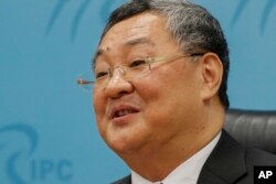 资料照：中国驻欧盟大使傅聪