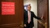 FILE - Rep. Adam Schiff, D-Calif., ranking member of the House Intelligence Committee, exits a secure area to speak to reporters, on Capitol Hill in Washington, March 22, 2018.