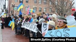 У Вашингтоні пом'янули загиблих у Києві. ФОТО