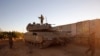 Tentara Israel mengambil posisi dekat permukiman Israel, Shtula, di perbatasan dengan Lebanon, Rabu, 19 Mei 2021. 