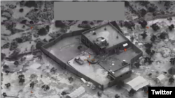 Complejo donde se escondía el líder al-Baghdadi, en la provincia de Idlib, en el noroeste de Siria.