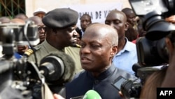 Le président de la Guinée Bissau, Jose Mario Vaz, le 10 mars 2019, lors des élections législatives en Guinée Bissau.