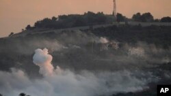 После канонады: территория невдалеке от израильско-ливанской границы. 16 октября 2023 г.