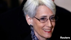 FILE - U.S. Under Secretary of State for Political Affairs Wendy Sherman.