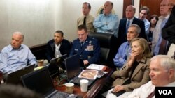 Las imágenes vistas desde la Sala de Situaciones de la Casa Blanca fueron suficientes para saber al detalle qué estaba sucediendo.