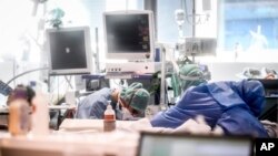 Medicinsko osoblje u bolnici na severu Italije