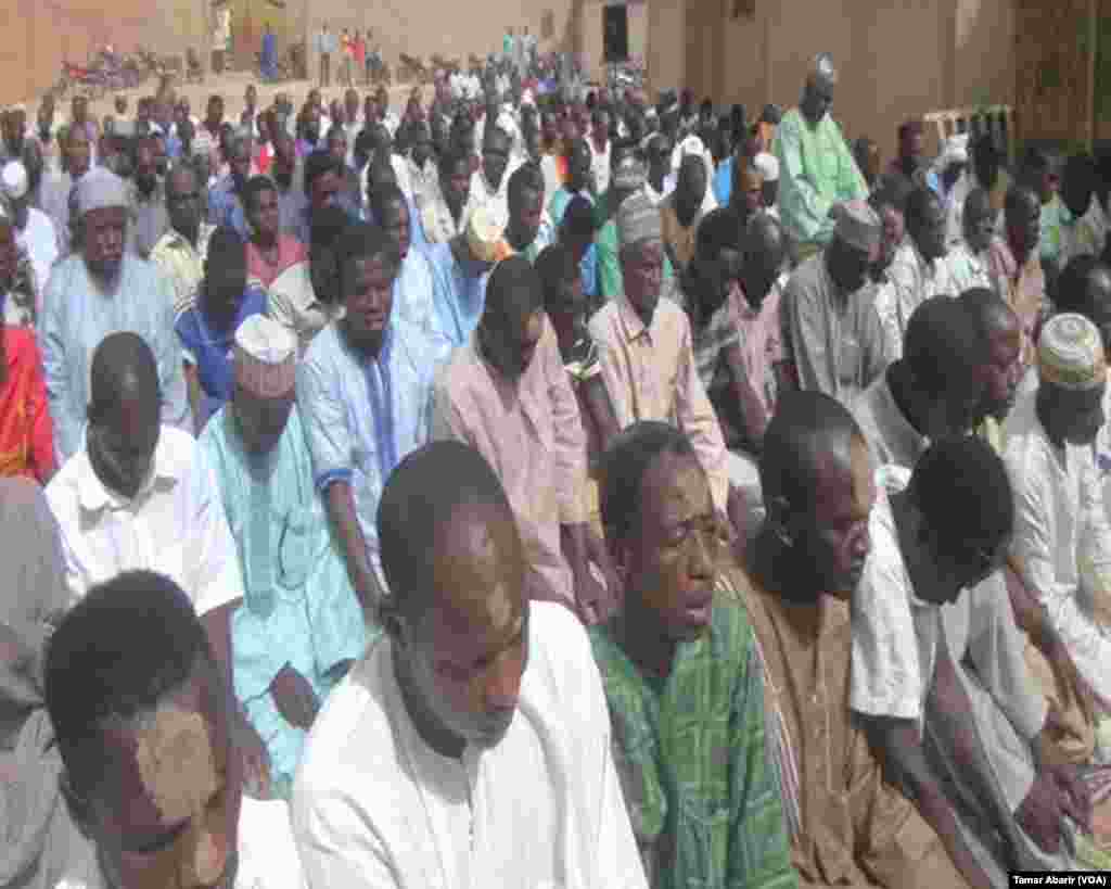 Wani sashi na taron adu'o'in kungiyoyin fararen hula a Dmagaram Kan Dokar Da Aka Sanya a Kasafin Kudin Nijar, Afrilu, ranar 4,2018
