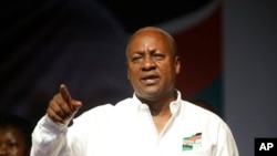 Shugaban Ghana mai ci yanzu John Dramani Mahama