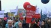 Climate demonstrators in central London, 05 Dec 200