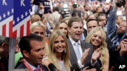 La convention républicaine 2016 à Cleveland.