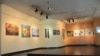 Artworks are displayed at the East Africa Art Biennale which opened this week in Nairobi, Kenya. The exhibit represents 62 artists from 11 countries. (Source - Facebook/EASTAFAB)