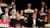 Clinton, Trump Trade Barbs at Charity Dinner